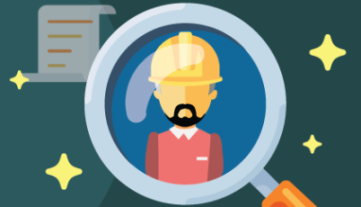 Icon of man in hardhat